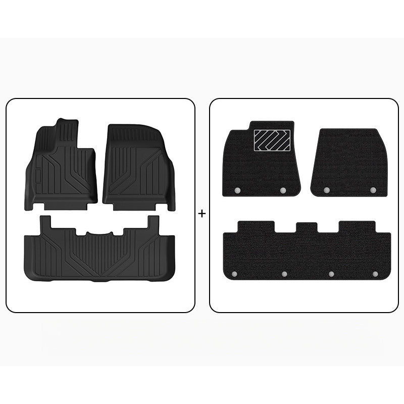 Arcfox Alpha T TPE Car Floor Mats — Wear-Resistant & Waterproof - EVVYO
