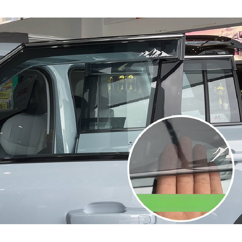 BAIC BJ30 Window Rain Guard – Side Visor & Weather Shield