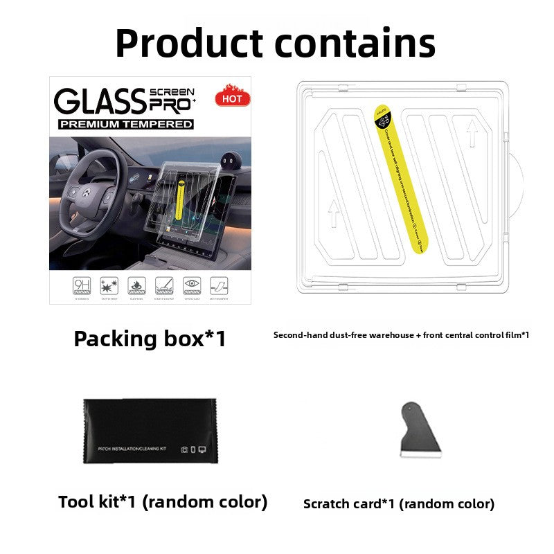 NIO et5t/ES6/EC6 / ES8 tempered glass screen protector - EVVYO