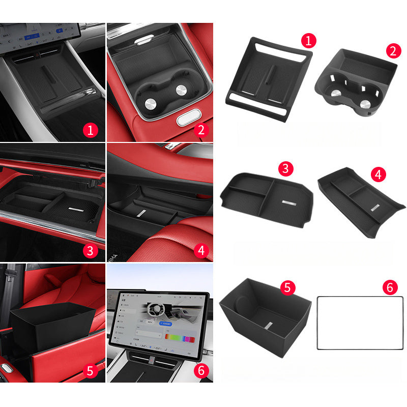 Luxeed S7 Armrest Storage Silicone Organizer - EVVYO