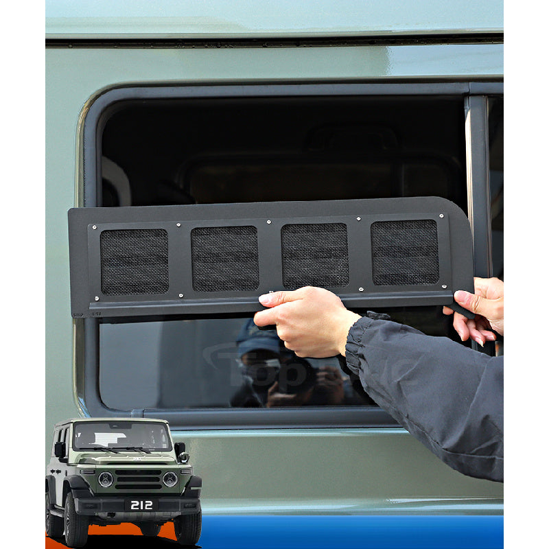 BAW 212 Rear Window Louver Rain Guards |   Vent & Protection