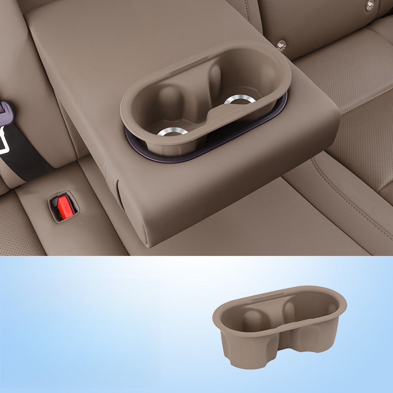 Li Auto L6–L9/MEGA Silicone Cup Holder Mat & Tray - EVVYO