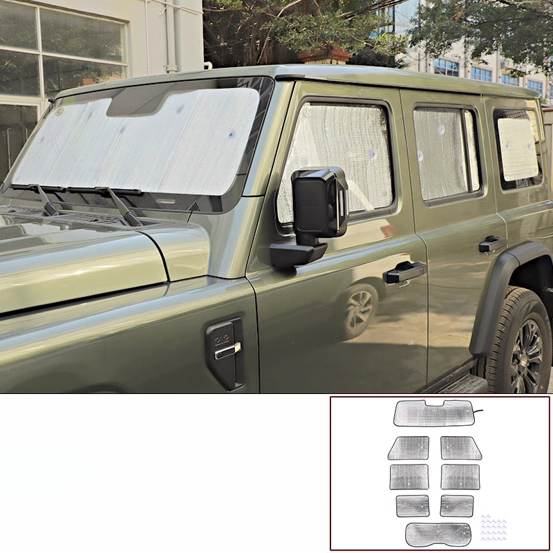 BAW 212 Full Car Window Sunshade | UV & Heat Protection