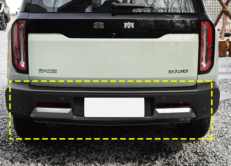 BAIC BJ30 Headlight & Taillight Tint Film – Blackout Decorative Wrap