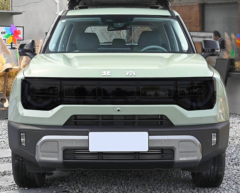 BAIC BJ30 Headlight & Taillight Tint Film – Blackout Decorative Wrap