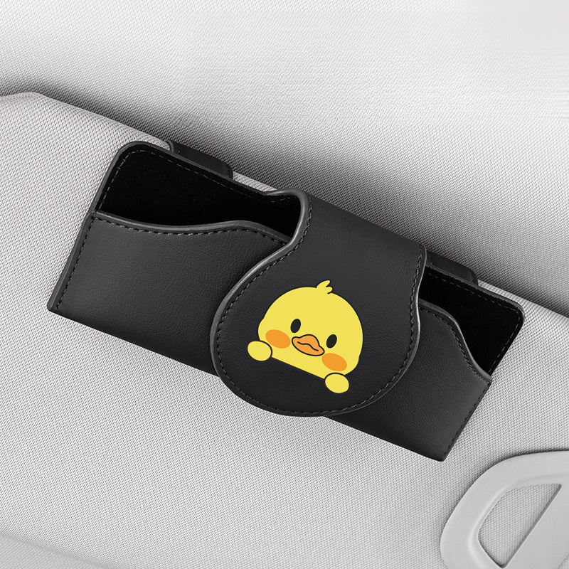 Voyah Car Leather Glasses Case - EVVYO