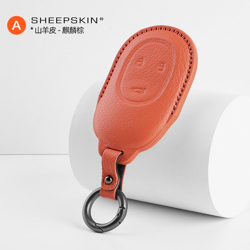 NIO Goat Leather Key Fob Cover - EVVYO