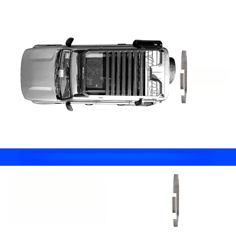 BAIC BJ40E Stainless Steel Door Sill Plates