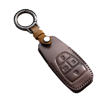 BAIC BJ30 Leather Key Case |   Car Key Cover & Keychain Accessory