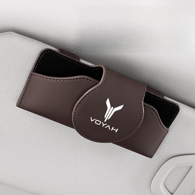 Voyah Car Leather Glasses Case - EVVYO