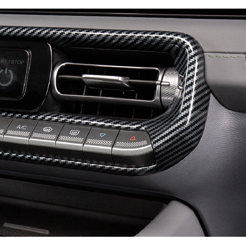 BAIC BJ40E Center Console Gear Shift Frame Trim – Carbon Fiber Protective Sticker