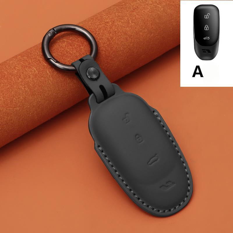 Li auto L9/L8/L7/L6/one key case-genuine leather smart key cover - EVVYO