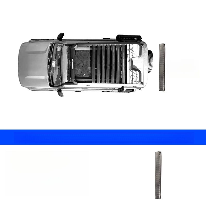 BAIC BJ40E Stainless Steel Door Sill Plates