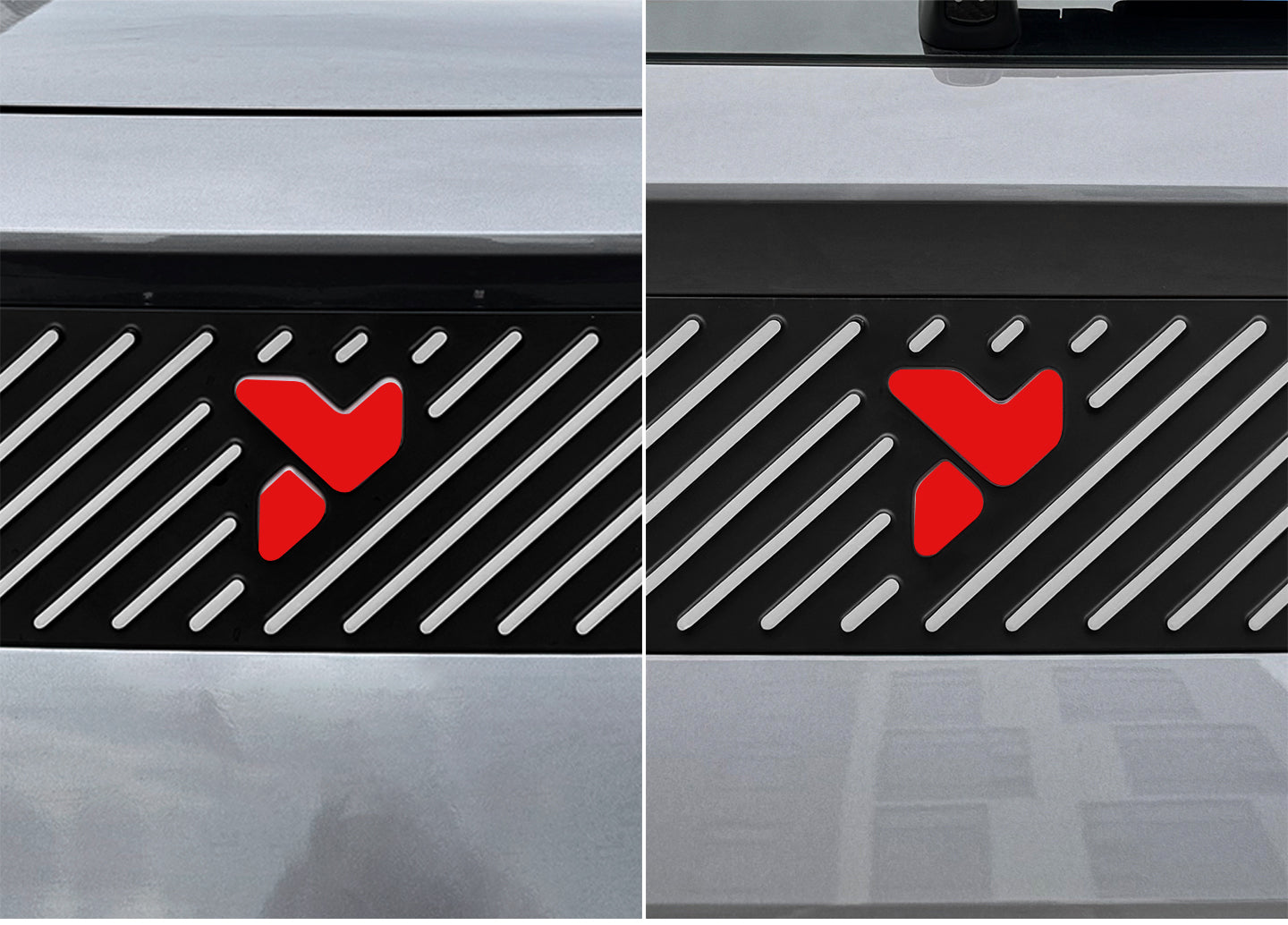 NIO Firefly Laser Sticker – Rainbow Gradient Reflective Vinyl