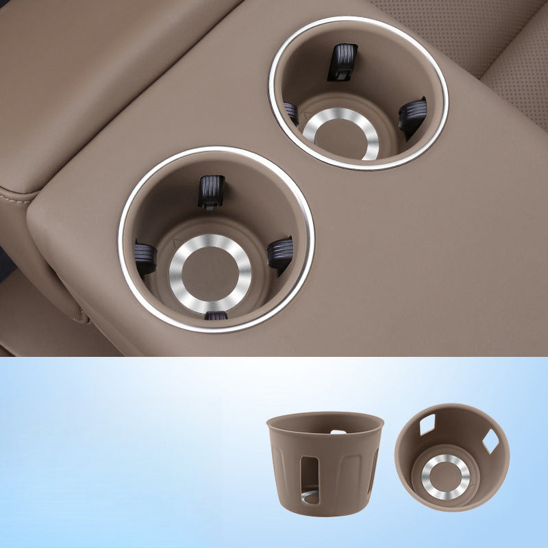 Li Auto L6–L9/MEGA Silicone Cup Holder Mat & Tray - EVVYO
