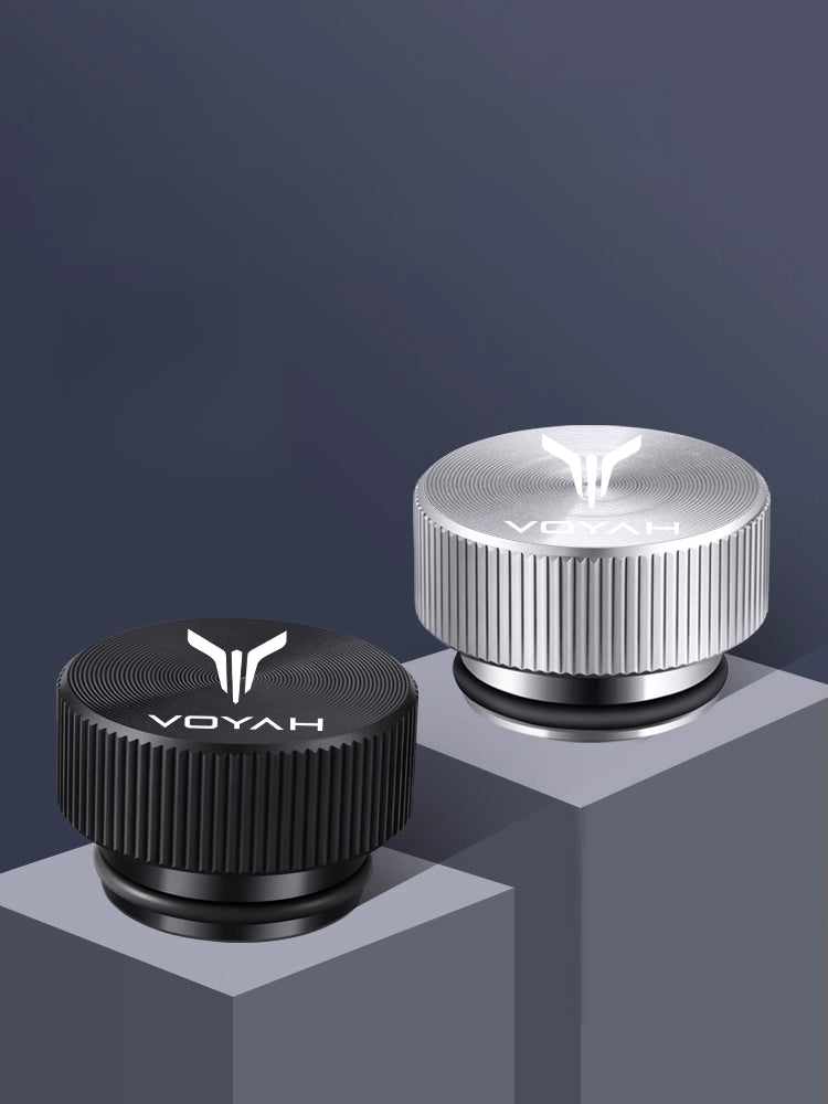 Voyah Car Cigarette Lighter Dust Cover |   Aluminum Alloy Plug with Rubber Seal