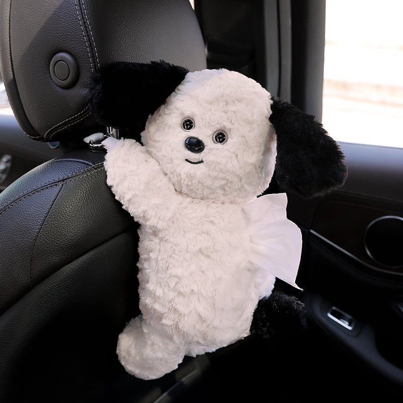 Creative Car Tissue Box – Hanging Cute Cartoon Car Tissue Holder