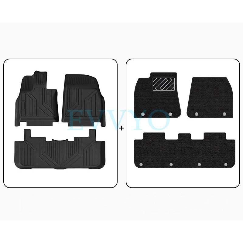 Arcfox Alpha S5 TPE Floor Mats - Wear-Resistant & Waterproof - EVVYO