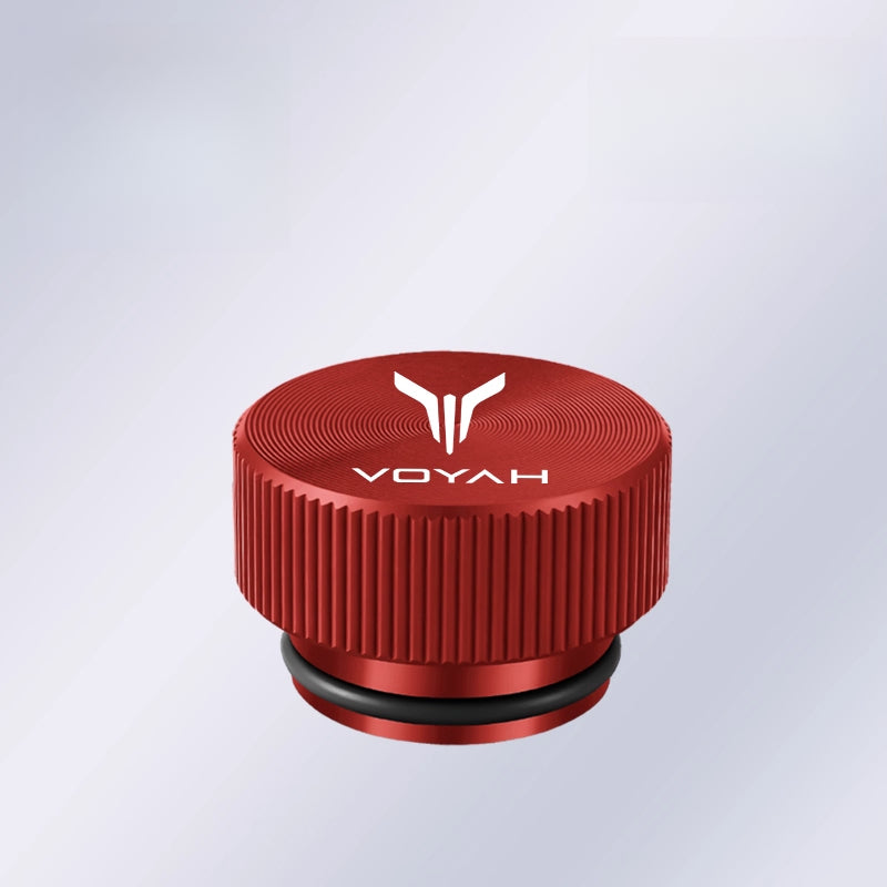 Voyah Car Cigarette Lighter Dust Cover |   Aluminum Alloy Plug with Rubber Seal