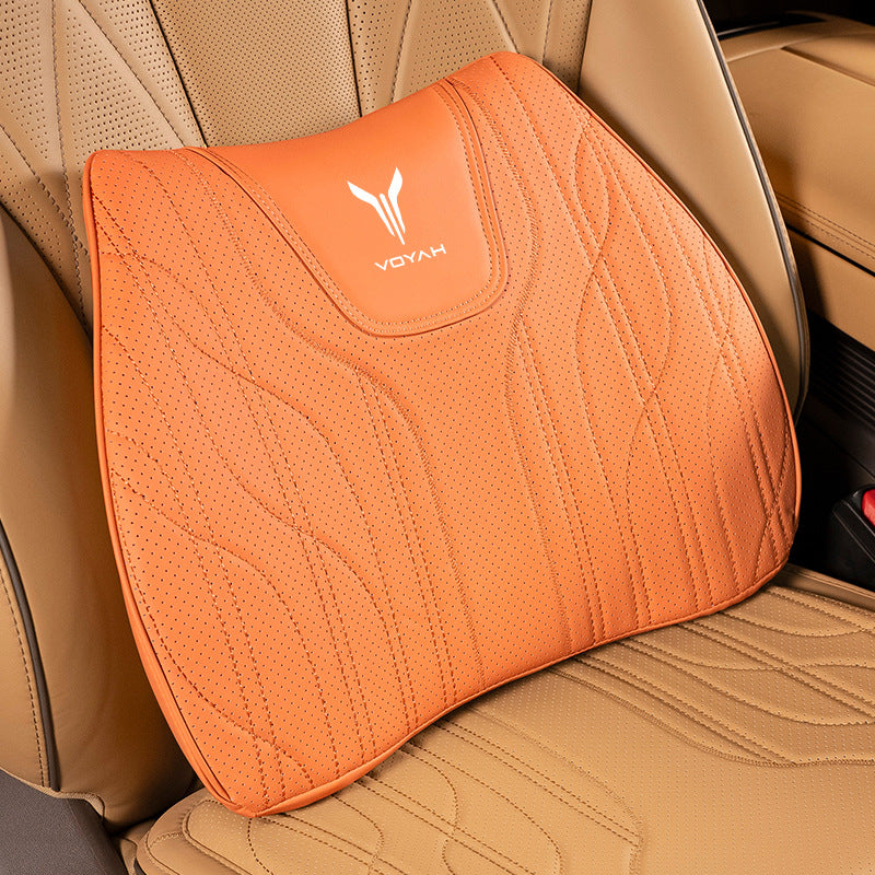 Voyah FREE & Dreamer Leather Headrest and Lumbar Support Cushions - EVVYO