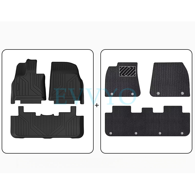 Arcfox Alpha T5 TPE Floor Mats - Wear-Resistant & Waterproof - EVVYO