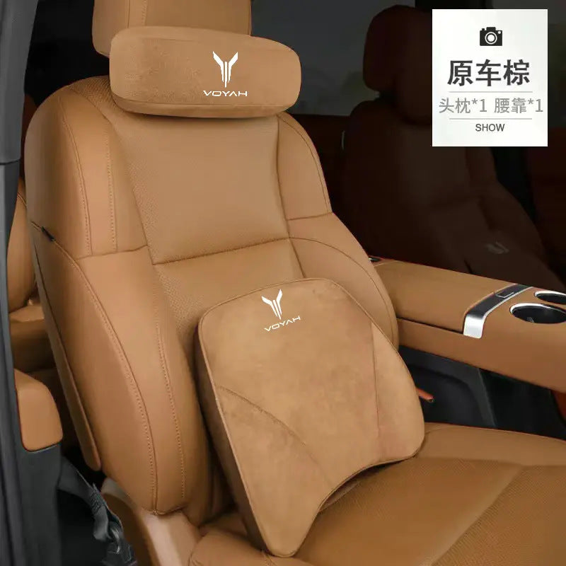 Voyah Headrest & Lumbar Pillow Set - FREE Dreamer Pursuit - EVVYO