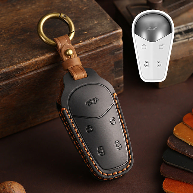 2024 Voyah Dreamer & Passion PHEV Genuine Leather Key Case - EVVYO