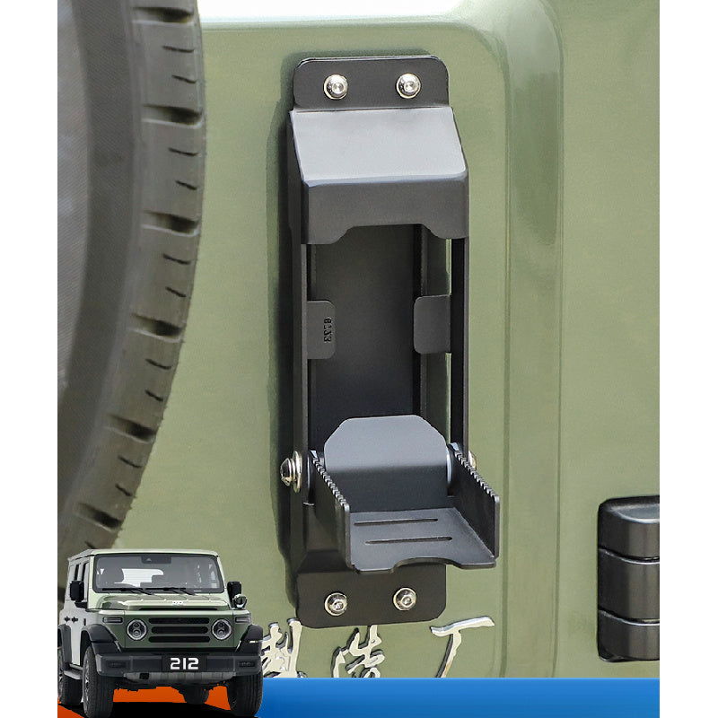 BAW 212 Tailgate Roof Footstep |   Off-Road Climbing Ladder