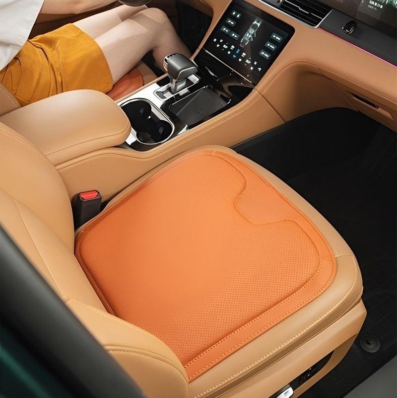 Nappa Leather Seat Cushion Cover – All-Season Comfort - EVVYO