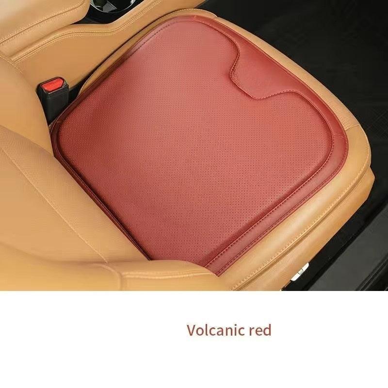 Nappa Leather Seat Cushion Cover – All-Season Comfort - EVVYO