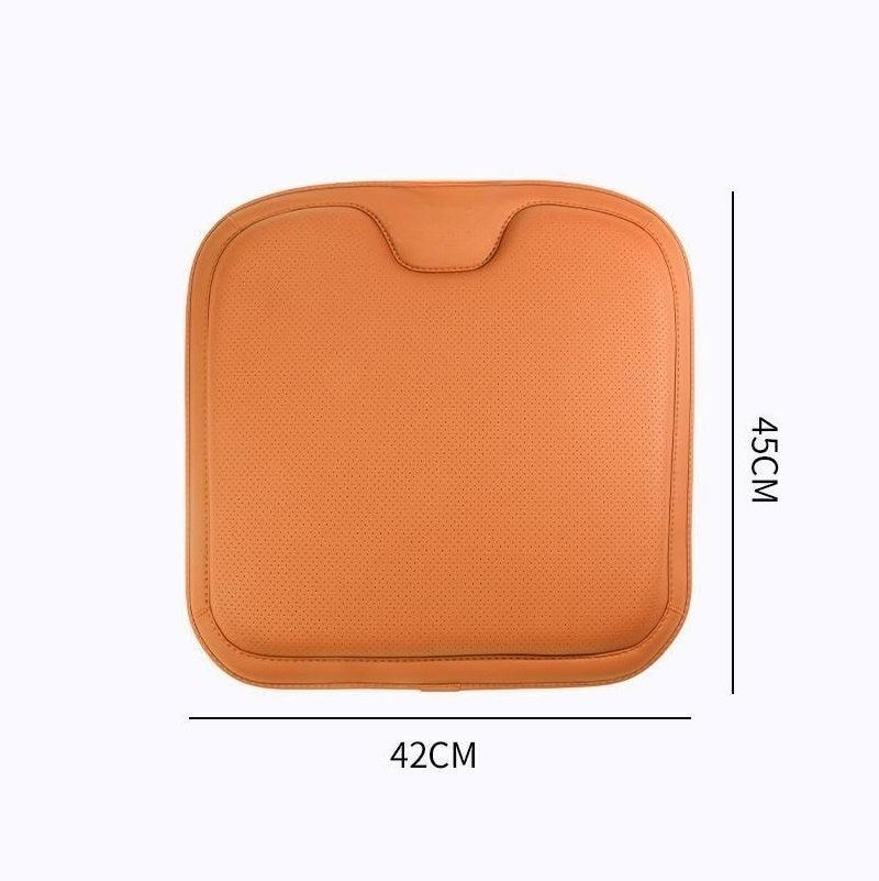 Nappa Leather Seat Cushion Cover – All-Season Comfort - EVVYO