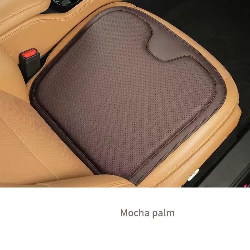 Nappa Leather Seat Cushion Cover – All-Season Comfort - EVVYO