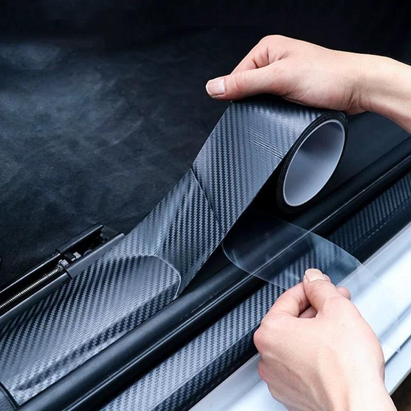 Carbon Fiber Nano Door Sill Strip – Universal Car Protection - EVVYO