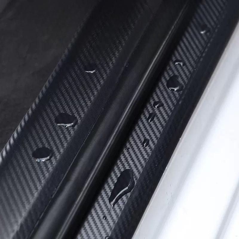 Carbon Fiber Nano Door Sill Strip – Universal Car Protection - EVVYO