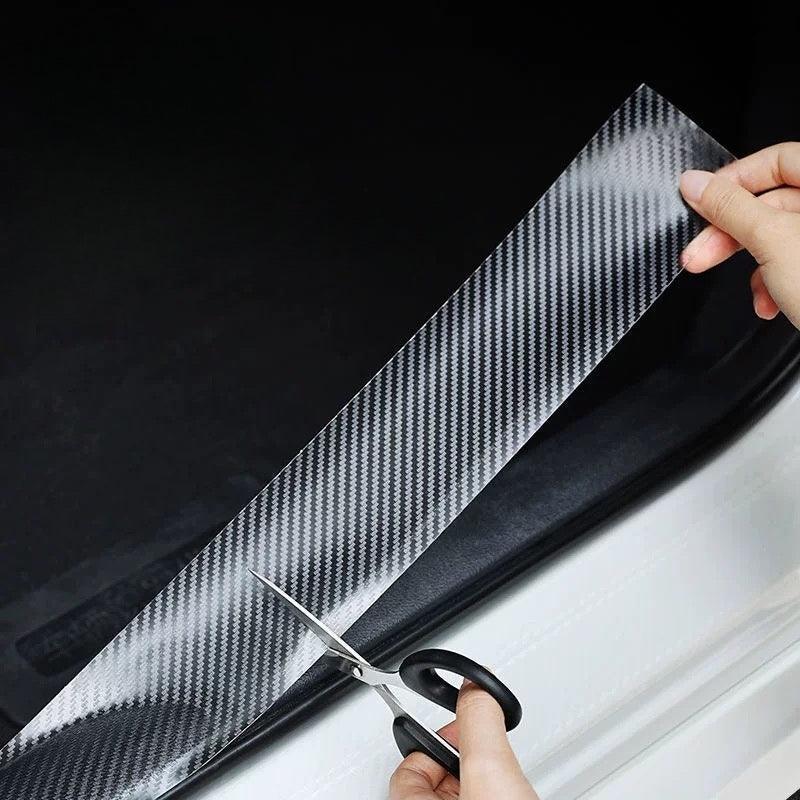 Carbon Fiber Nano Door Sill Strip – Universal Car Protection - EVVYO
