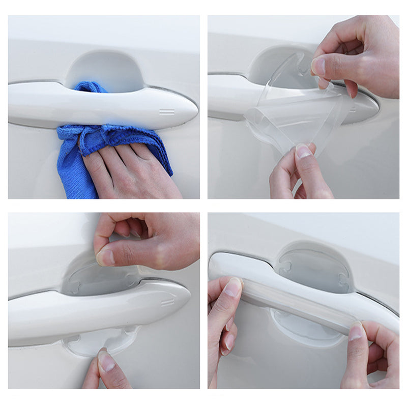 Car Towel & Door Bowl Sticker for smart