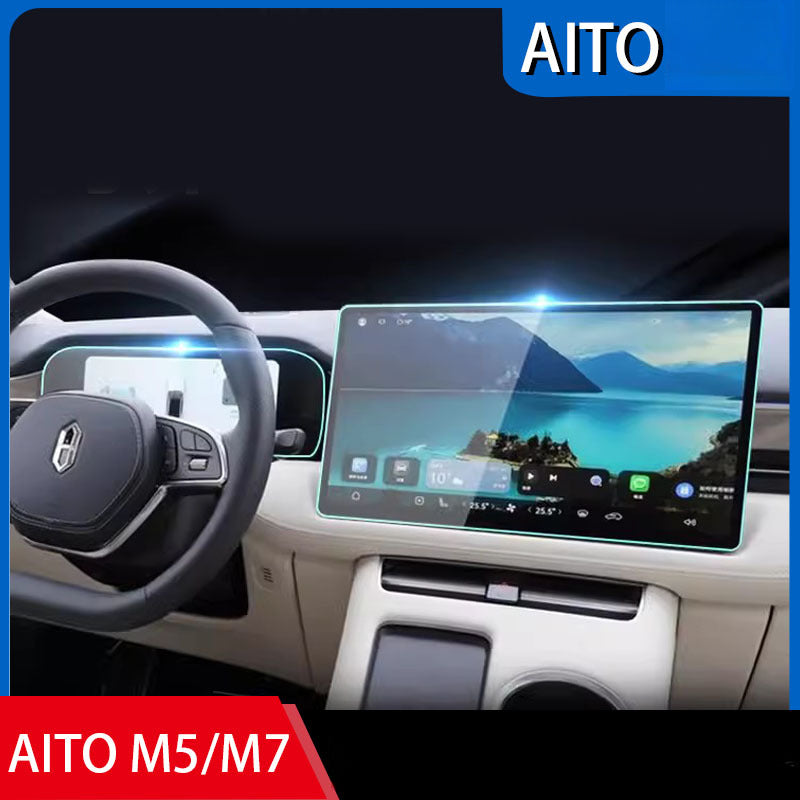 AITO M5 M7 M9 Tempered Glass Screen Protector - EVVYO