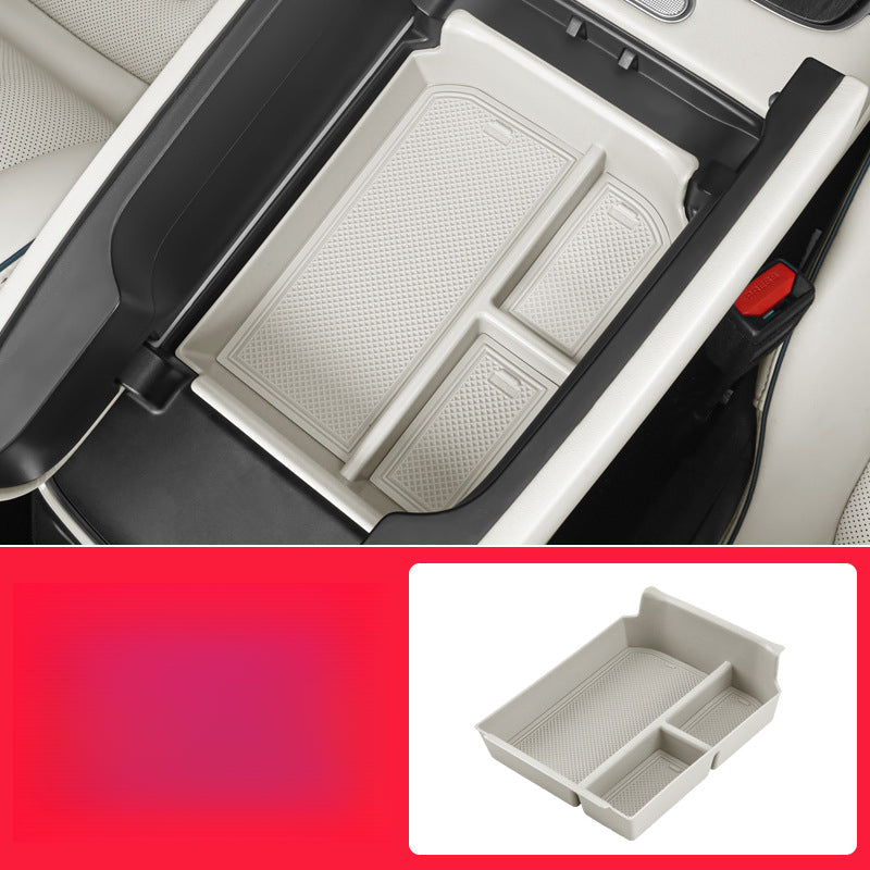 Luxeed S7 Armrest Storage Organizer Box - EVVYO
