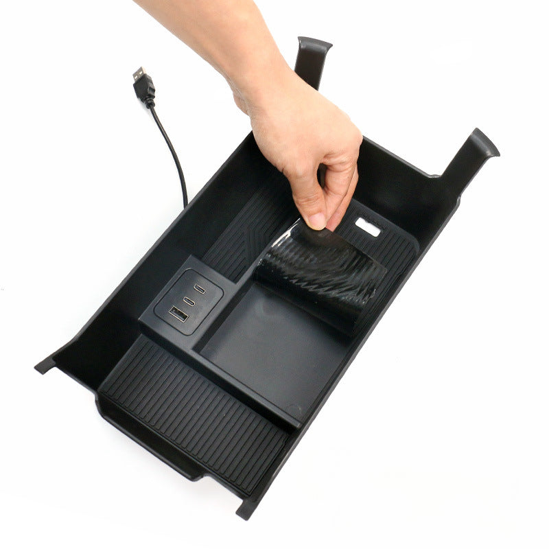 NIO ES6 Center Console Storage Box – Custom Interior Organizer - EVVYO
