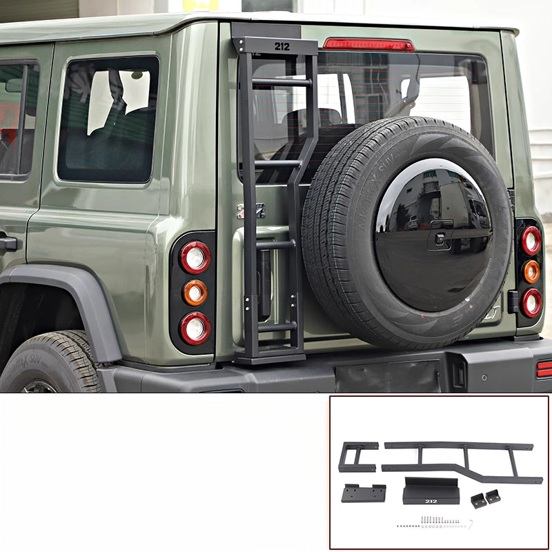 BAW 212 Roof Ladder |   Rear Tailgate Off-Road Footstep