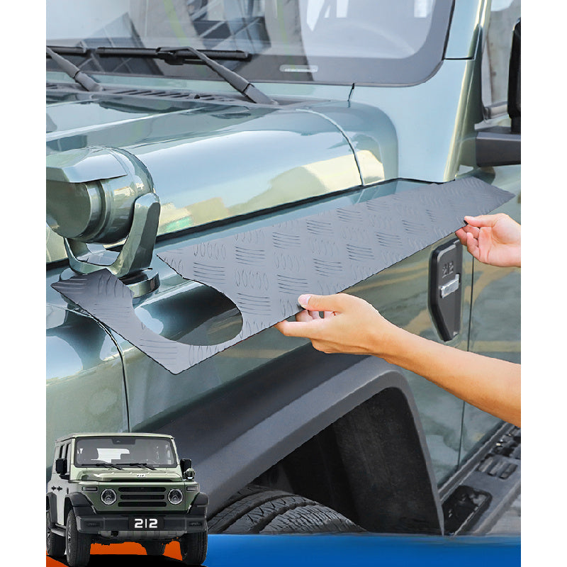 BAW 212 Hood Side Guard Plates |   Aluminum Alloy Off-Road Armor