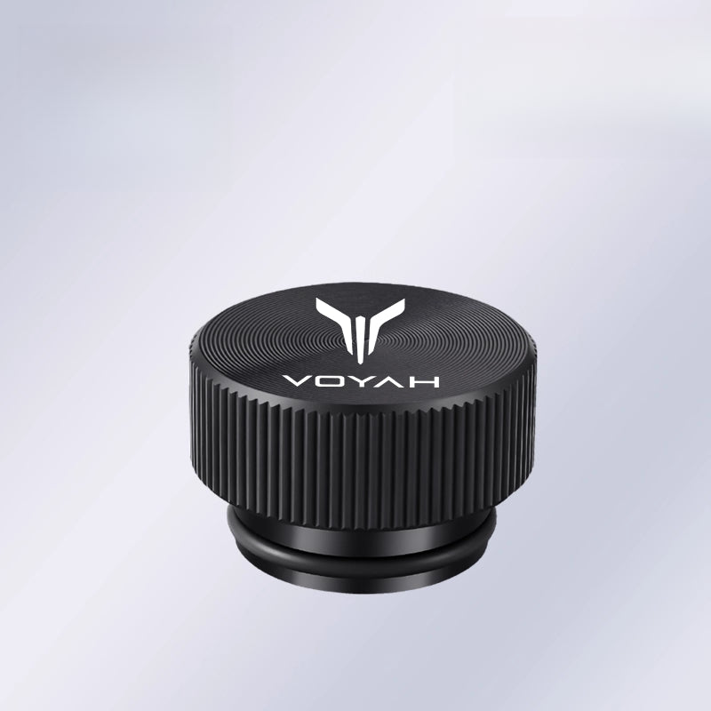 Voyah Car Cigarette Lighter Dust Cover |   Aluminum Alloy Plug with Rubber Seal