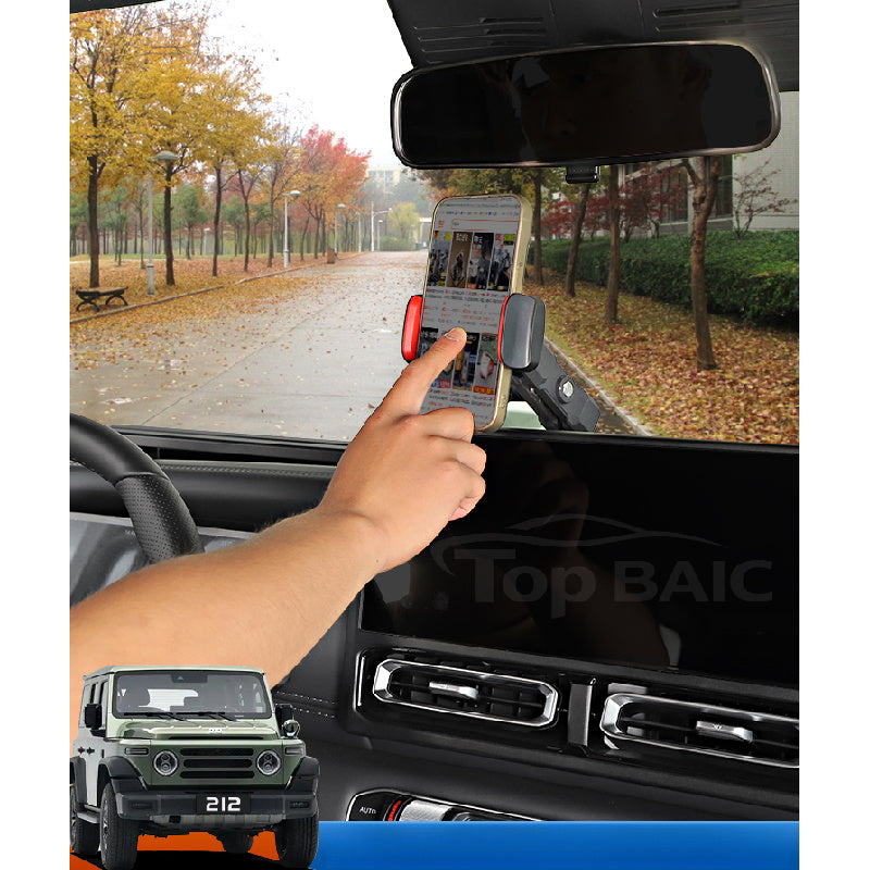 BAW 212 Sliding Rail Phone Holder |   Central Console Mount