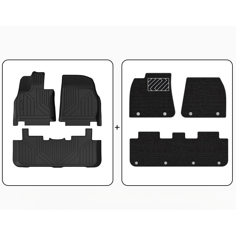 Arcfox Alpha T5 TPE Floor Mats - Wear-Resistant & Waterproof - EVVYO
