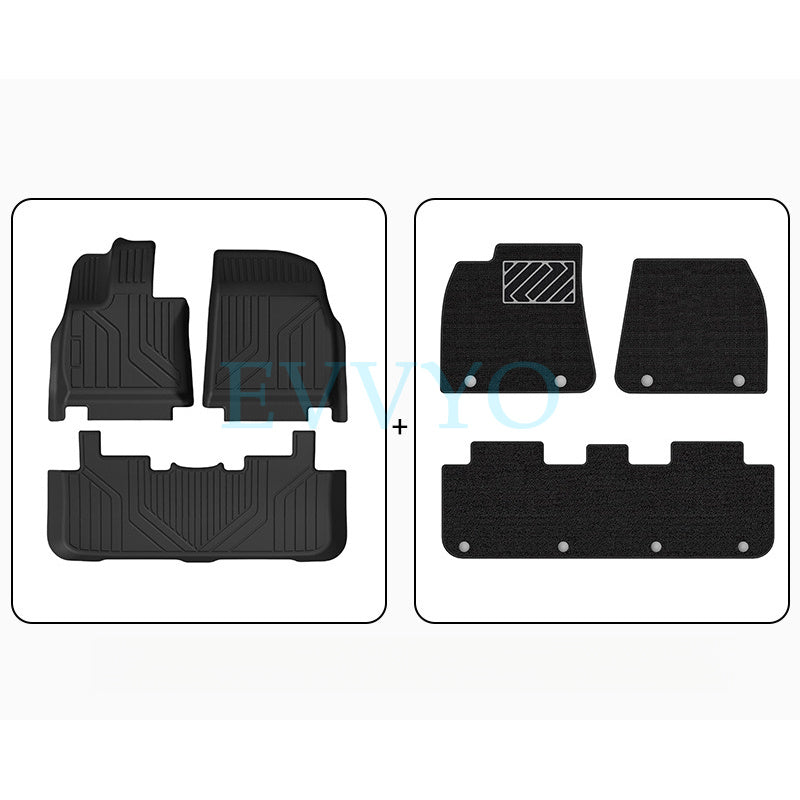 Arcfox Alpha S TPE Floor Mats - Wear-Resistant & Waterproof - EVVYO