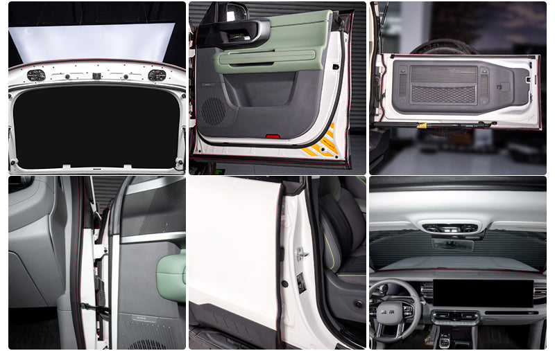 BAIC BJ40E Full Car Sealing Strips – Dustproof & Sound Insulation Upgrade