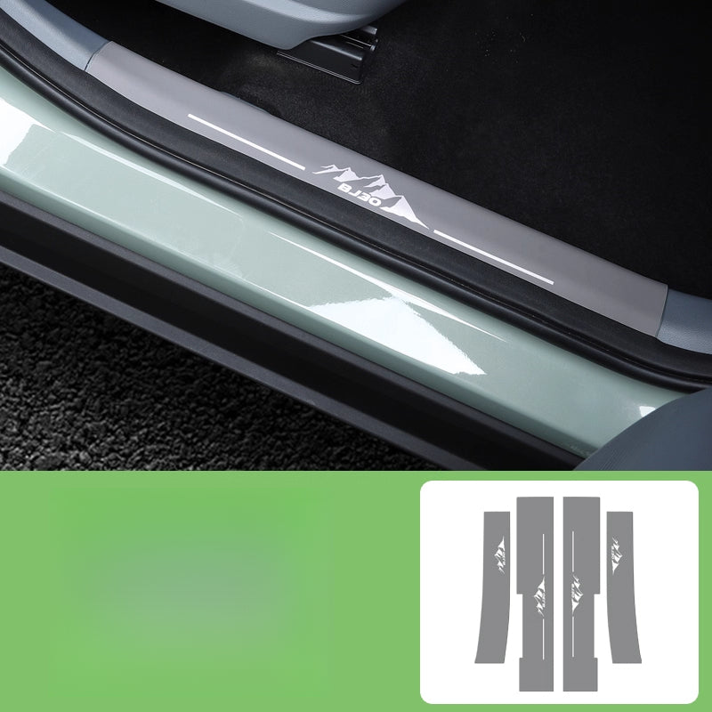 BAIC BJ30 Door Sill Protector – Welcome Pedal Cover Trim Anti-Scratch