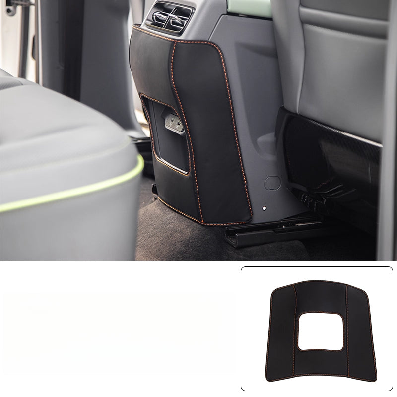 BJ40E Rear Seat Kick Pad – Carbon Fiber ABS Full-Cover Protection