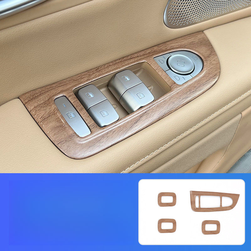 AITO M7 Wood Grain Window Control Panel Frame - EVVYO
