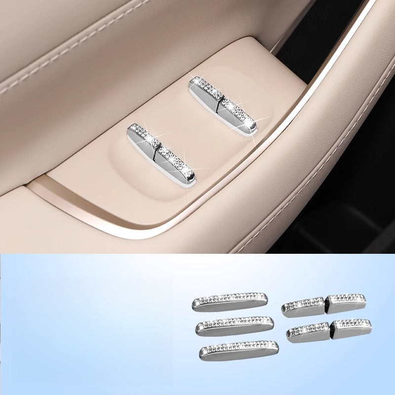 NIO ES6/EC6/ES8/ET5/ES7 Steering Wheel & Gear Shift Rhinestone Decals - EVVYO